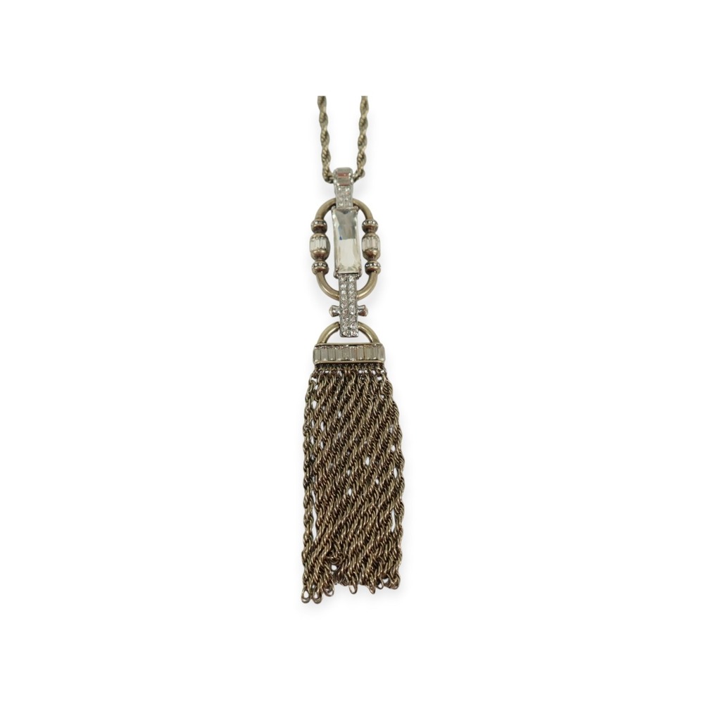 Banana Republic Statement Tassel Necklace - 90's - Picture 3 of 7